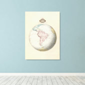 Südamerika 36 leinwanddruck (Insitu (Holzboden))