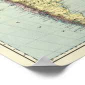 Südamerika 36 poster (Ecke)