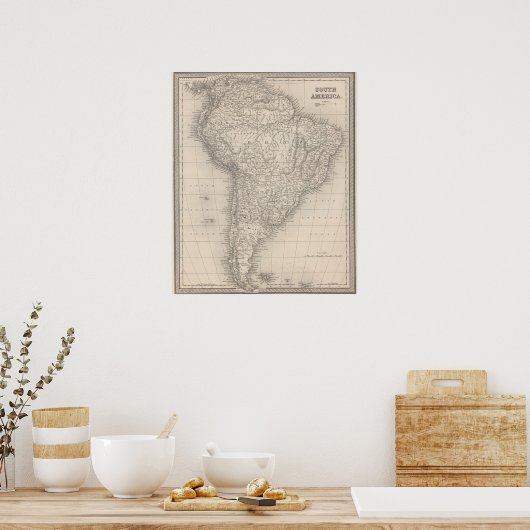 Südamerika 37 poster (Küche)