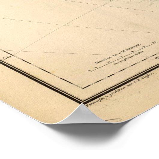 Südamerika 37 poster (Ecke)