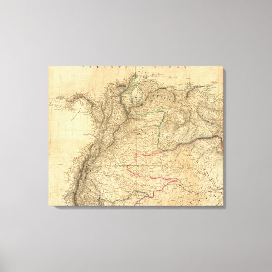 Südamerika 39 leinwanddruck (Vorderseite)