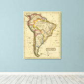 Südamerika 3 leinwanddruck (Insitu (Holzboden))