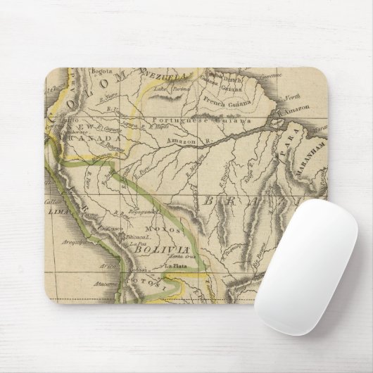 Südamerika 3 mousepad (Mit Mouse)