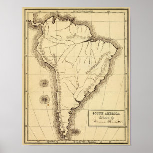 Südamerika 3 poster