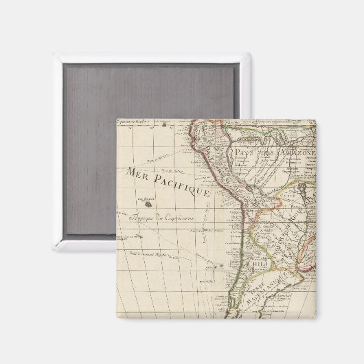 Südamerika 45 magnet (Vorderseite/Rückseite)