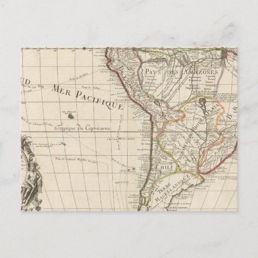 Südamerika 45 postkarte (Vorderseite)