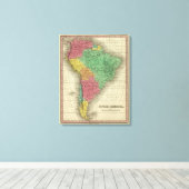 Südamerika 4 leinwanddruck (Insitu (Holzboden))