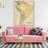 Südamerika 4 leinwanddruck (Insitu (Wohnzimmer))