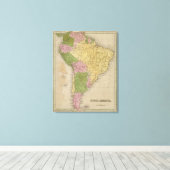 Südamerika 4 leinwanddruck (Insitu (Holzboden))