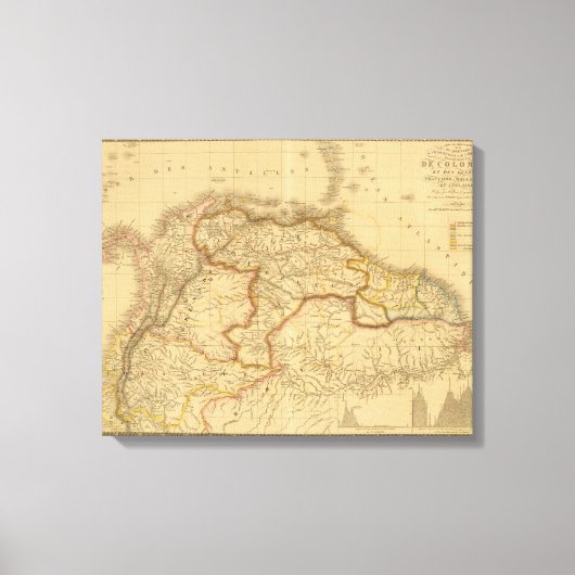 Südamerika 5 leinwanddruck (Vorderseite)