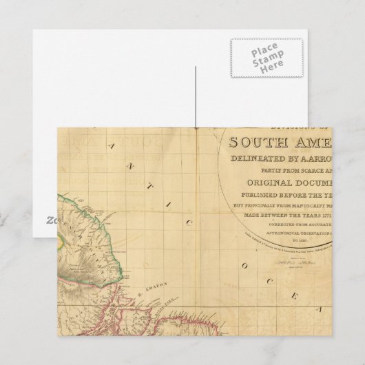 Südamerika 5 postkarte (Vorne/Hinten)