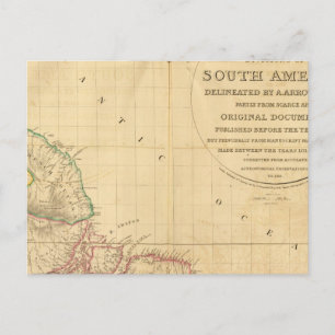 Südamerika 5 postkarte