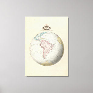 Südamerika 6 leinwanddruck