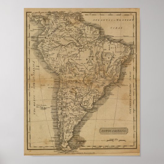 Südamerika 6 poster (Vorne)