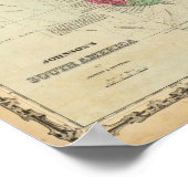 Südamerika 7 poster (Ecke)