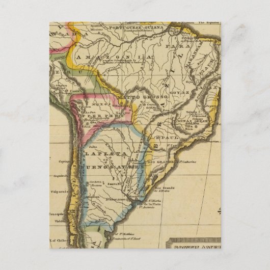 Südamerika 7 postkarte (Vorderseite)