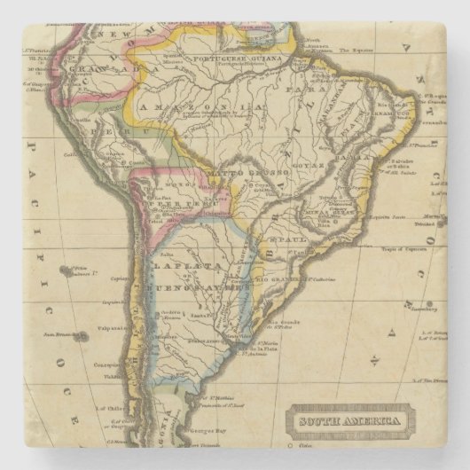 Südamerika 7 steinuntersetzer (Vorderseite)