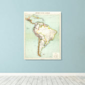 Südamerika 8 leinwanddruck (Insitu (Holzboden))