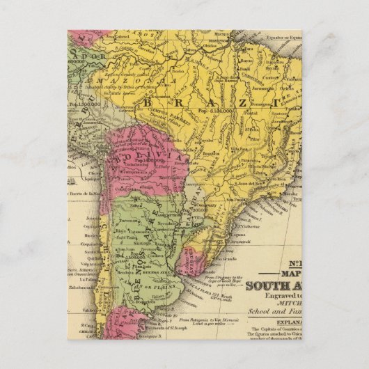 Südamerika 8 postkarte (Vorderseite)