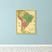 Südamerika 9 leinwanddruck (Insitu (Holzboden))