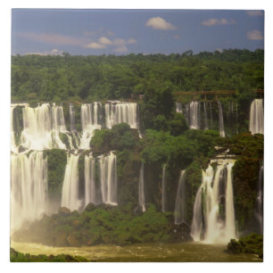 Südamerika, Argentinien, Brasilien, Igwacu Falls, Fliese