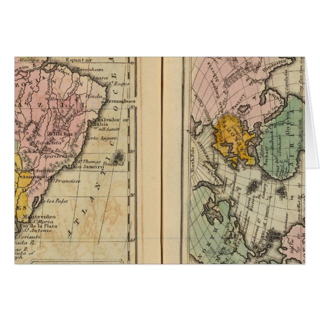 Südamerika, Atlantik (Vorderseite (Horizontal))