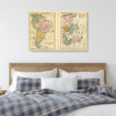 Südamerika, Atlantik Leinwanddruck (Insitu (Schlafzimmer))