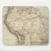 Südamerika Atlas Karte Mousepad (Vorne)