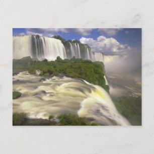 Südamerika, Brasilien, Igwacu Falls. glorreich Postkarte