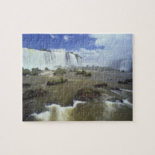 Südamerika, Brasilien, Igwacu Falls. Turm Puzzle
