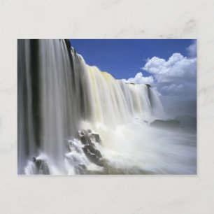 Südamerika, Brasilien, Igwacu, Igwacu-Wasserfälle. Postkarte