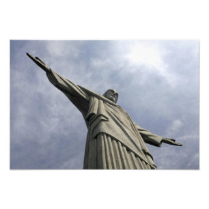 Südamerika, Brasilien, Rio de Janeiro. Christus 3 Fotodruck