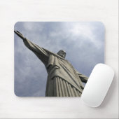 Südamerika, Brasilien, Rio de Janeiro. Christus 3 Mousepad (Mit Mouse)