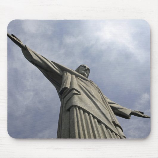 Südamerika, Brasilien, Rio de Janeiro. Christus 3 Mousepad (Vorne)