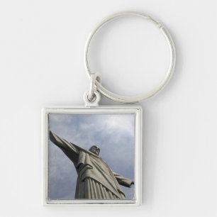 Südamerika, Brasilien, Rio de Janeiro. Christus 3 Schlüsselanhänger