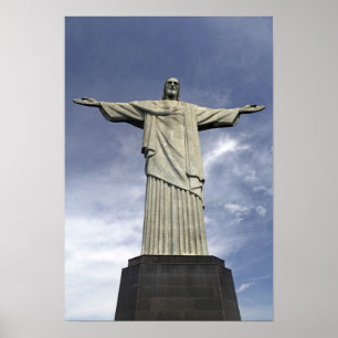 Südamerika, Brasilien, Rio de Janeiro. Christus Poster