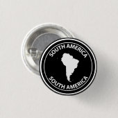 Südamerika Button (Vorne & Hinten)