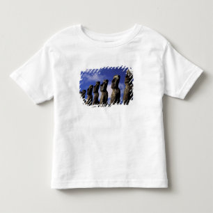 Südamerika, Chile, Osterinsel, Ahu Akiri. Kleinkind T-shirt