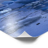 Südamerika, Chile, San Rafael Lagoon NP. Fotodruck (Ecke)