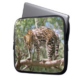 Südamerika, Ecuador, Amazonas. Ocelot Laptopschutzhülle (Vorderseite Links)