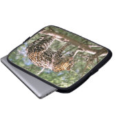 Südamerika, Ecuador, Amazonas. Ocelot Laptopschutzhülle (Vorne Knopf)