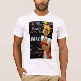 Südamerika ~ Fliegen Sie dorthin T-Shirt
