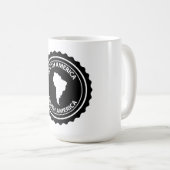 Südamerika Kaffeetasse (VorderseiteRechts)