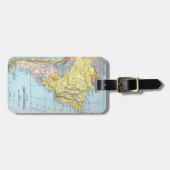 SÜDAMERIKA: KARTE, c1890 Gepäckanhänger (Vorderseite horizontal)