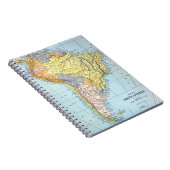 SÜDAMERIKA: KARTE, c1890 Notizblock (Rechte Seite)