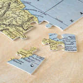 SÜDAMERIKA: KARTE, c1890 Puzzle (Seite)