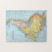 SÜDAMERIKA: KARTE, c1890 Puzzle (Horizontal)