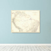 Südamerika Leinwanddruck (Insitu (Holzboden))