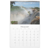 Südamerika (mit Standorten) Kalender (Feb 2027)