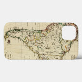 Südamerika mit umrissenen Grenzen Case-Mate iPhone Hülle (Rückseite (Horizontal))